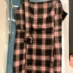 Alt Plaid Dress